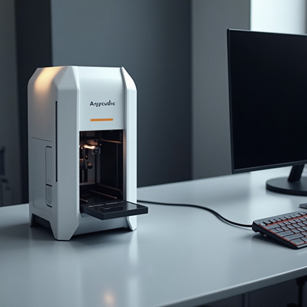 Anycubic Kobra 2 USB Verbindung zu Computer herstellen