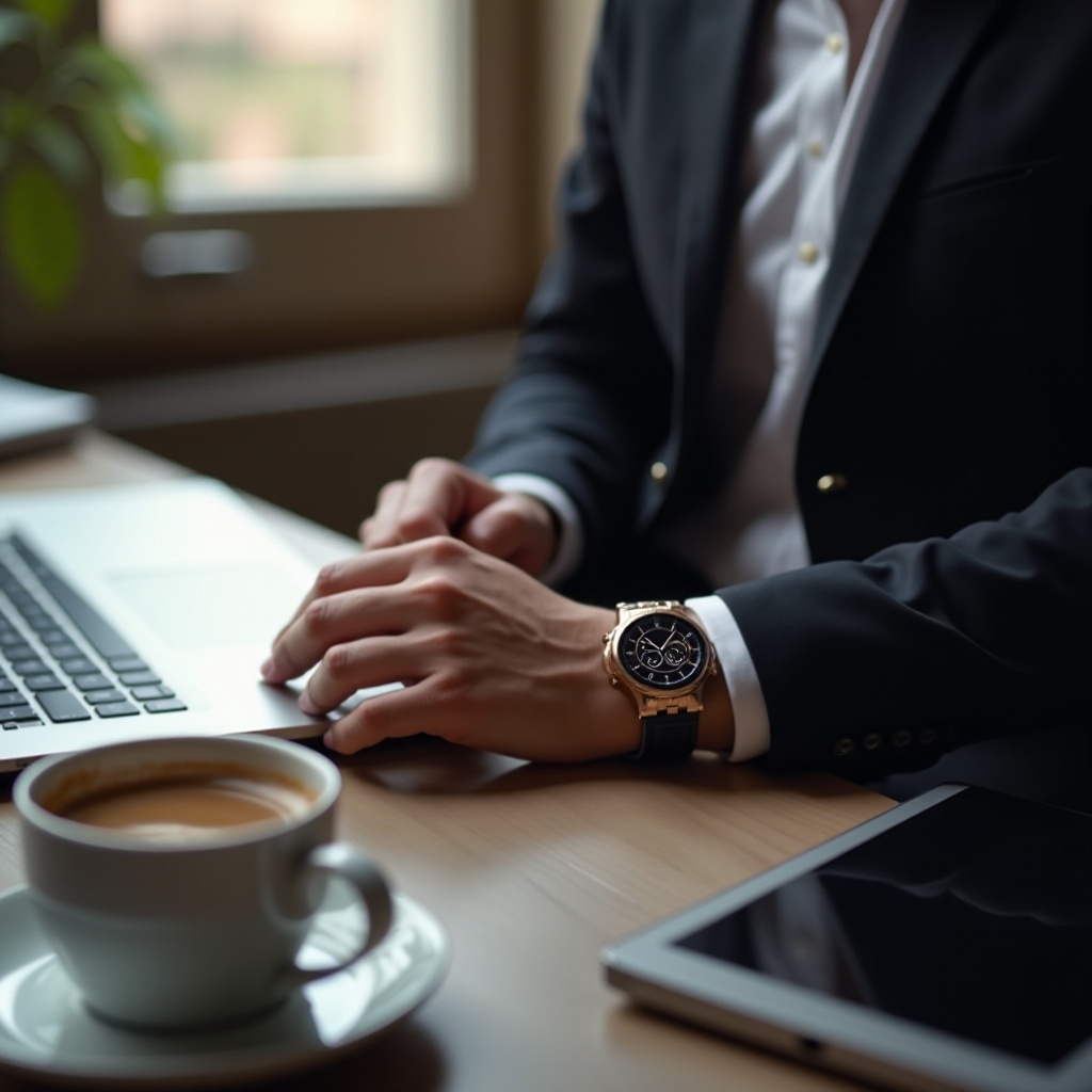 Dünnste Smartwatch für Business und elegantes Design