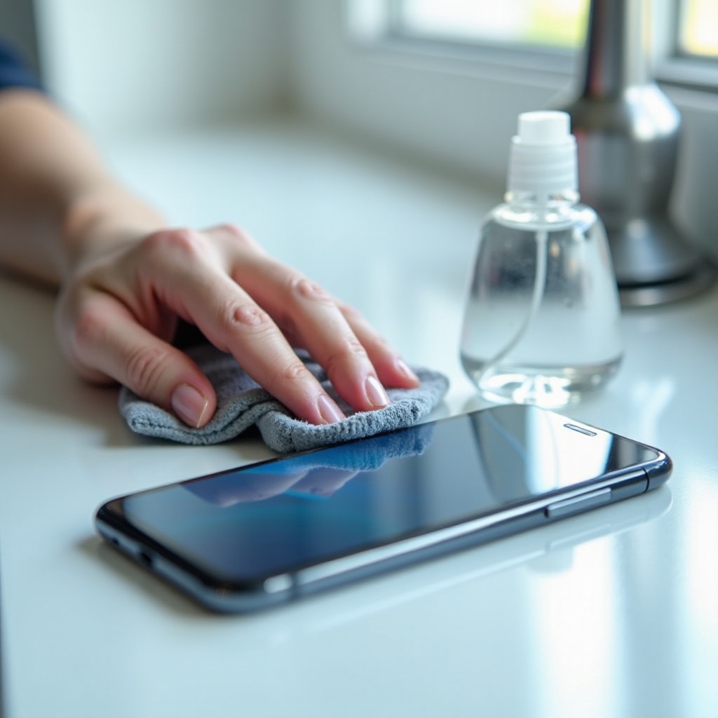 reinigung smartphone