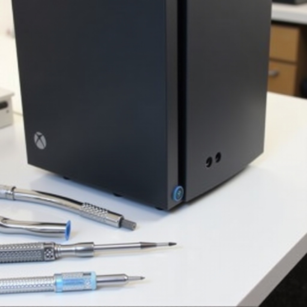 Welche Werkzeuge benötige ich für die Standfuß-Entfernung bei Xbox Series X?