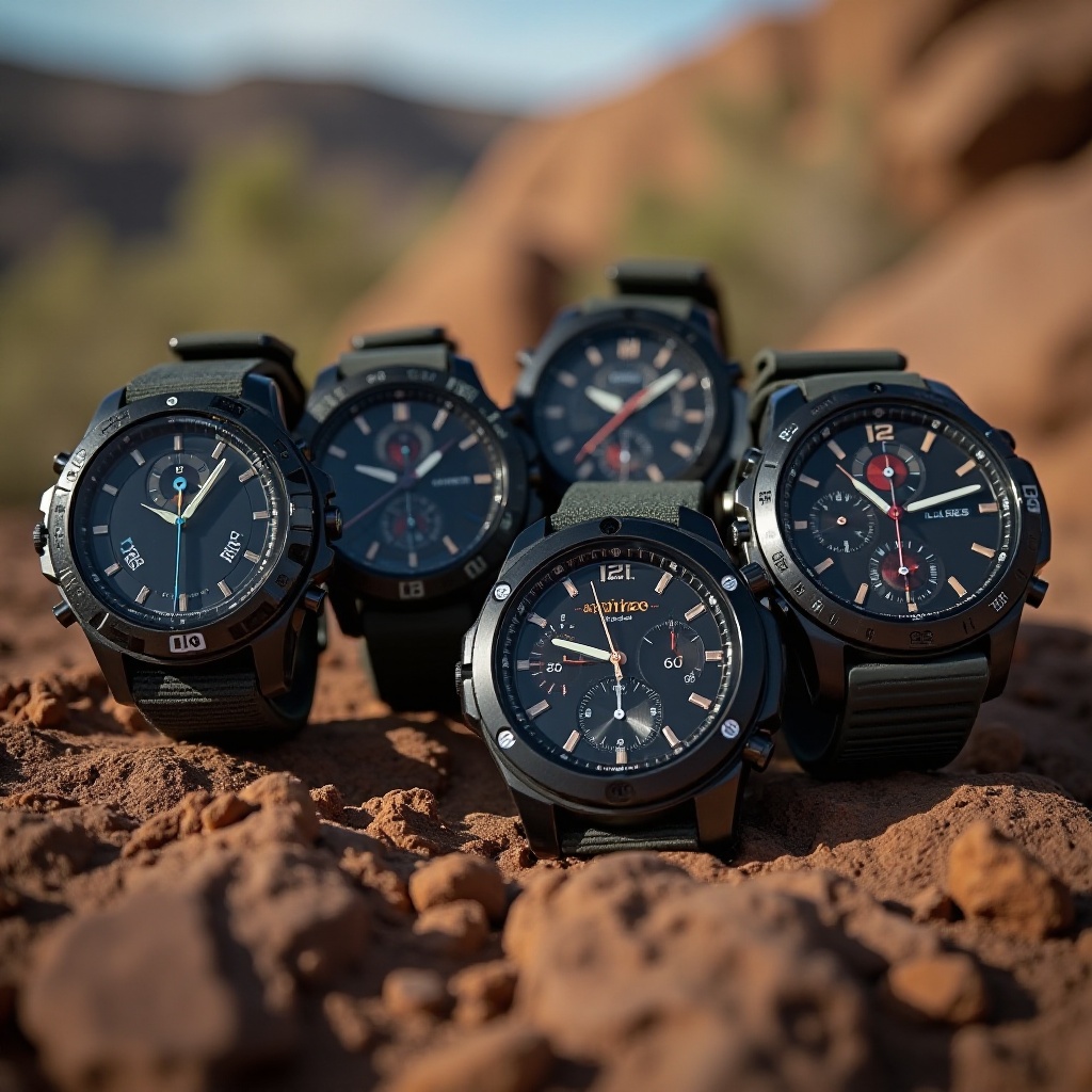 Wie vergleichen sich verschiedene Smartwatches mit Militärzertifizierung?